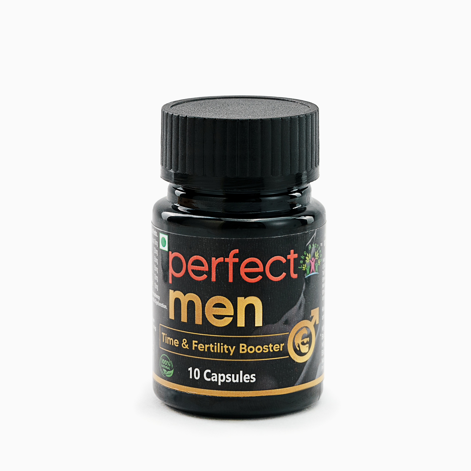 Perfect Men :- Time & Fertility Booster (10 Capsules) - Lake Ayurveda